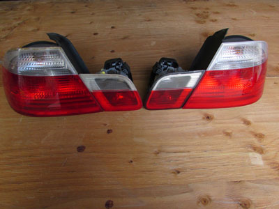 BMW Tail Lights (Set of 4) 63218383826 E46 323Ci 325Ci 328Ci 330Ci M3 Coupe Only